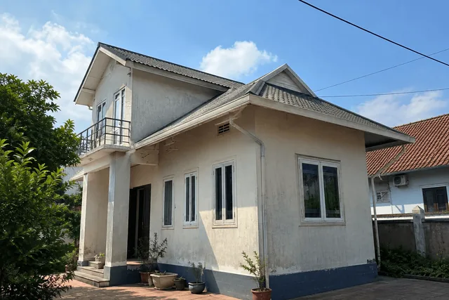 Giải pháp sơn: Giải pháp sơn chống nóng tường nhà tại Hưng Yên (nhà 2 tầng, tường Tây ~180 m²)