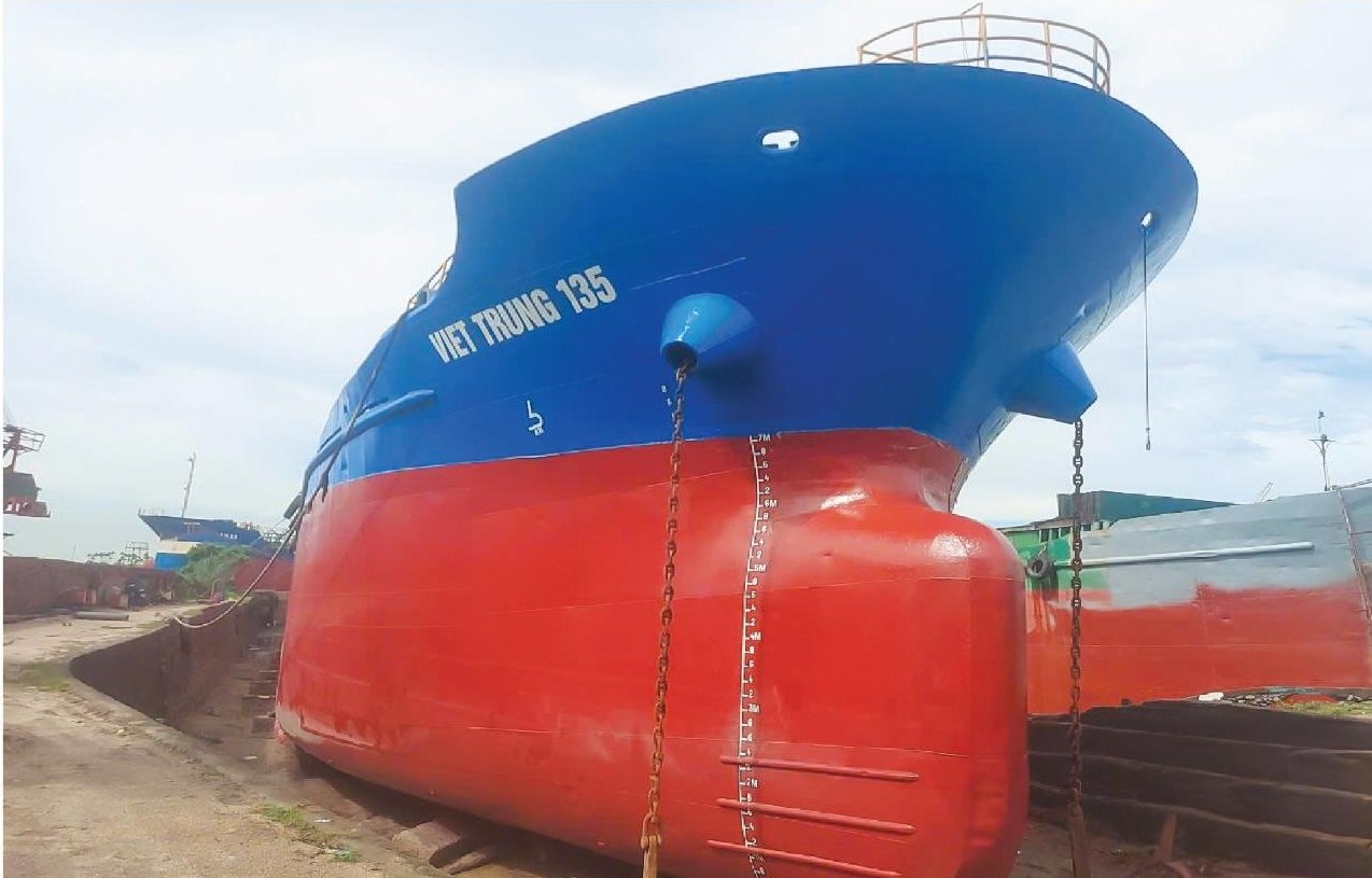 Sơn chống hà antifouling PNA cho vỏ tàu biển